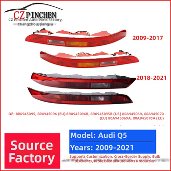 CZPINCHEN Tagumine bamberivalgus Audi Q5 (2009–2021) - PC materjal, mudelid 8R0945095/8R0945096