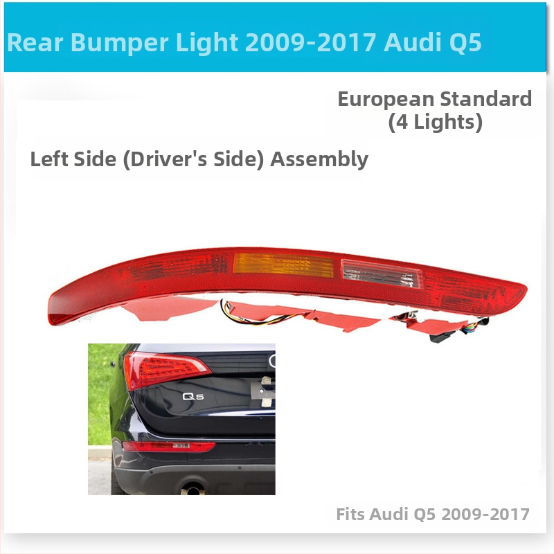 CZPINCHEN Tagumine bamberivalgus Audi Q5 (2009–2021) - PC materjal, mudelid 8R0945095/8R0945096