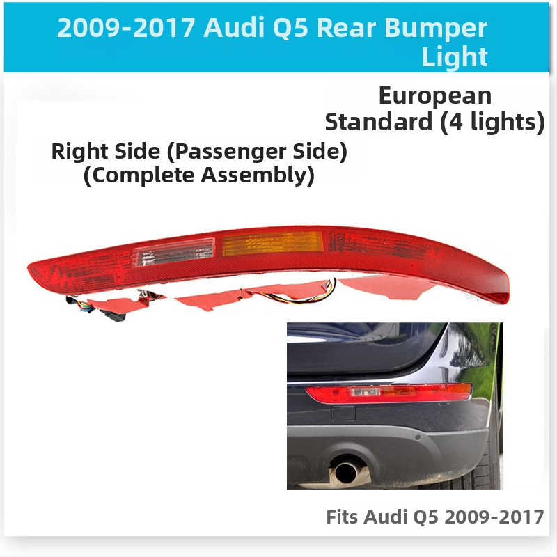 CZPINCHEN Tagumine bamberivalgus Audi Q5 (2009–2021) - PC materjal, mudelid 8R0945095/8R0945096