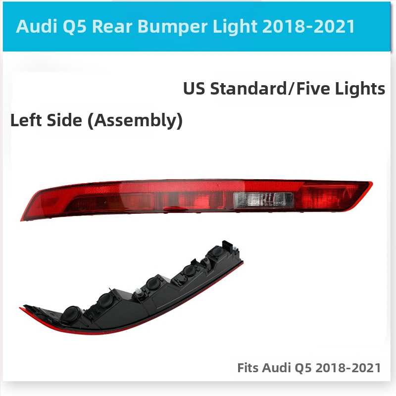 CZPINCHEN Tagumine bamberivalgus Audi Q5 (2009–2021) - PC materjal, mudelid 8R0945095/8R0945096