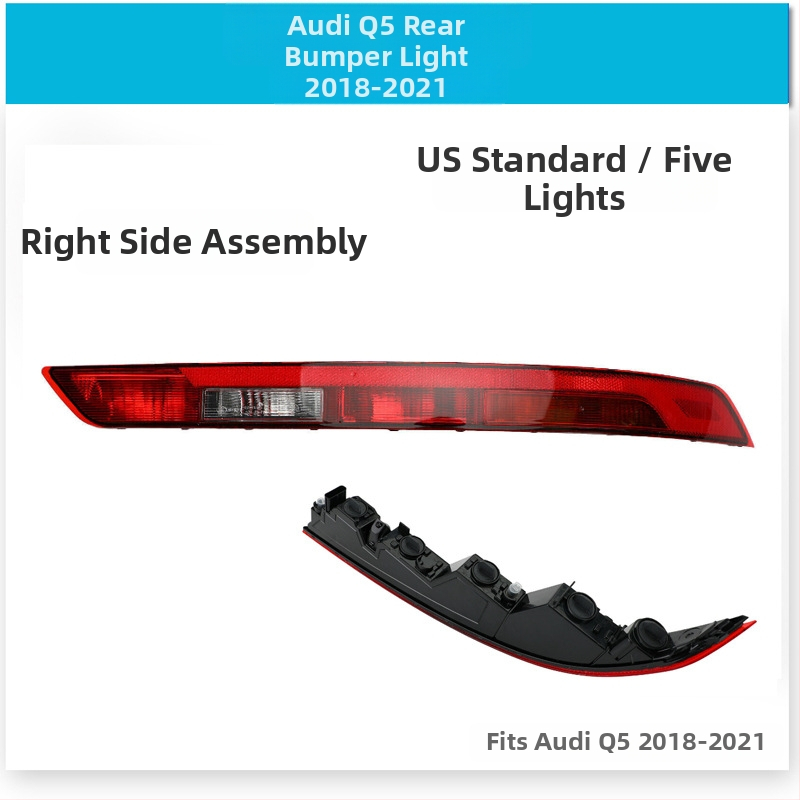 CZPINCHEN Tagumine bamberivalgus Audi Q5 (2009–2021) - PC materjal, mudelid 8R0945095/8R0945096