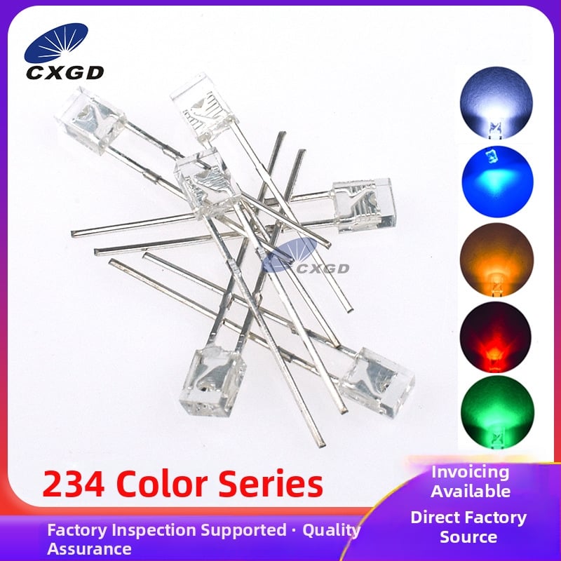 LED pērles 234 – 20 mA, 1.8–2.2 V, 0.06 W, gaismas leņķis 45°, CRI 90+