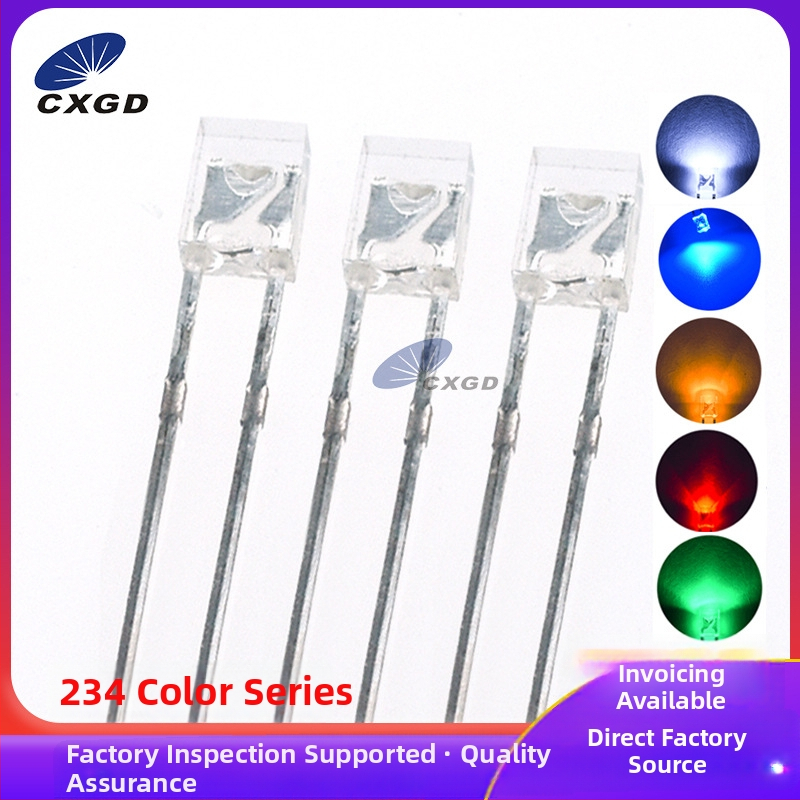 LED pērles 234 – 20 mA, 1.8–2.2 V, 0.06 W, gaismas leņķis 45°, CRI 90+