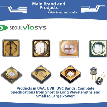 UV LED inline metalinio vamzdelio lemputė 365 nm ultravioletinė diodų šviesa biocheminiams detekcijoms, 20 mA, 3.2–4.0 V, 0.08–0.1 W, sklaidos kampas 10°