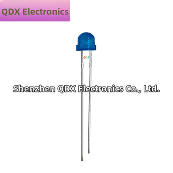 LED karoliukai su difuzine lešute, straw-hat forma, 20 mA, 1,8–2,2 V, 0,06 W, San'an lustas, spindulio kampas 120°