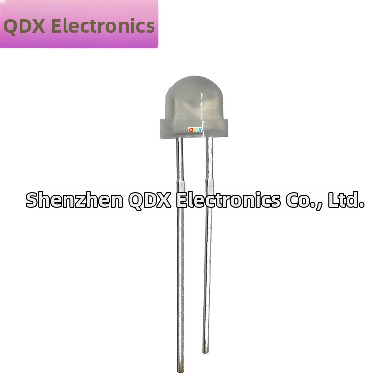 LED pērlītes ar difūzu lēcu, straw-hat forma, 20 mA, 1,8–2,2 V, 0,06 W, San'an čips, 120° staru leņķis