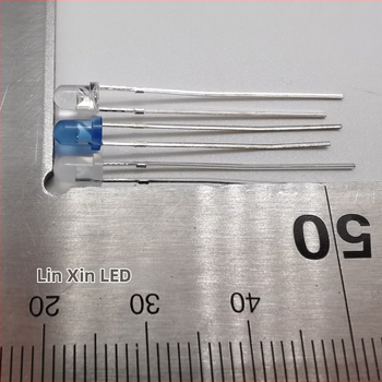 3.0mm mărgele LED, 20mA, 2.8-3.4V, 0.06W, 460-475nm, cip Sanan