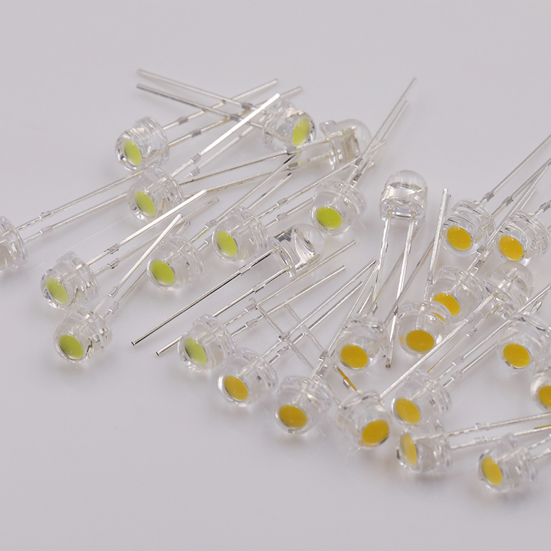 LED lampă cu pălărie de paie - 0.5W, 3.0–3.4V, 150mA, fascicul 120°, cip Sanan