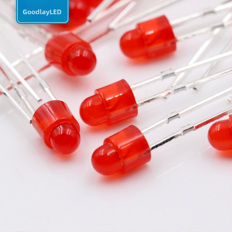 LED lodīte ar Sanan čipu, vara substrāts, 20 mA pie 1,8–2,2 V, CRI 70–80, garas vadi