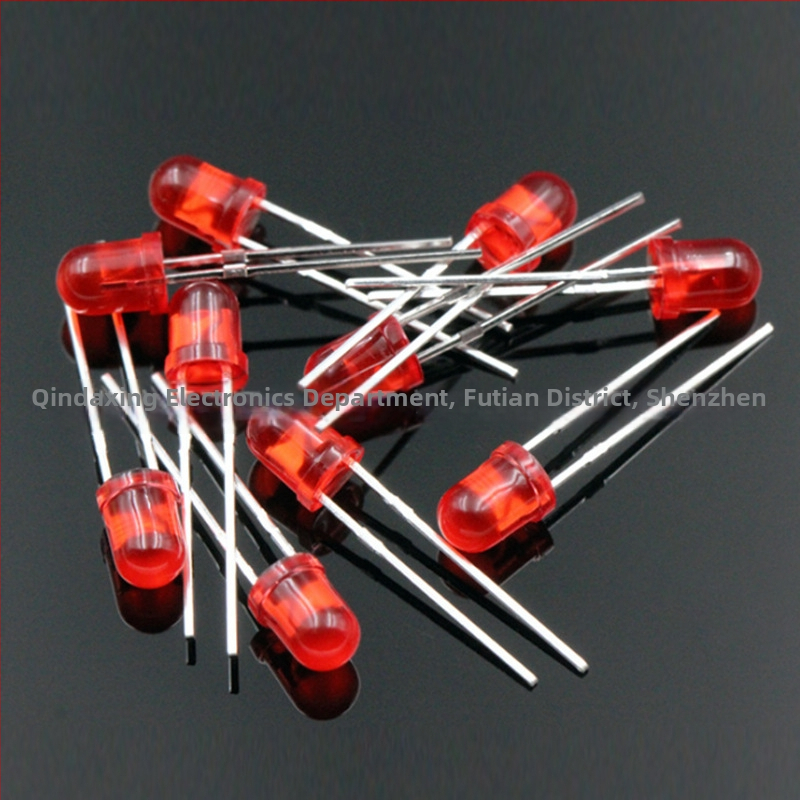 LED indikator diode f4UR2-A, 20 mA, 1.8–2.2 V, 0.06 W, 8° gaismas leņķis