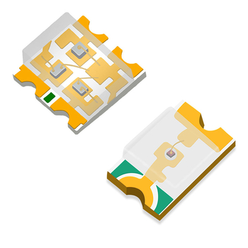 Perle LED 1615 RGB, 2.8–3.0 V, 20 mA, 0.06 W, CRI > 90, unghi fascicul 120°