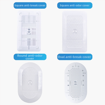 Klozetų dangtelis drep tipo — PP medžiaga, ženklas excellent, be vandens bakelio, šiuolaikiškas minimalistinis stilius