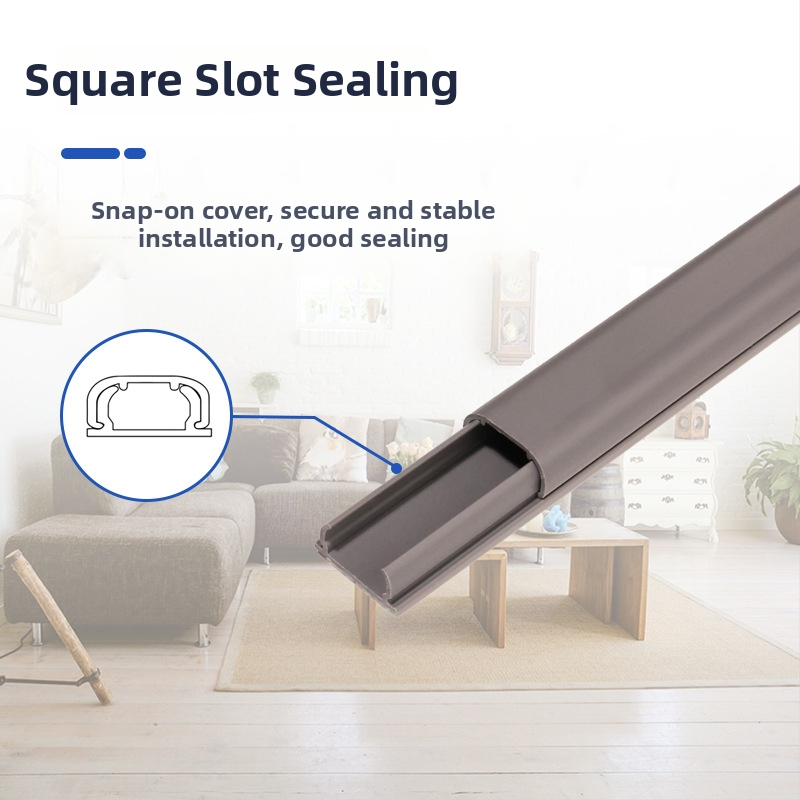 Xinheng FW24 Paviršinis kabelių kanalo montavimas – PVC, skirtas biurams, prekybos centrams, dirbtuvėms, gamykloms, namams ir viešbučiams