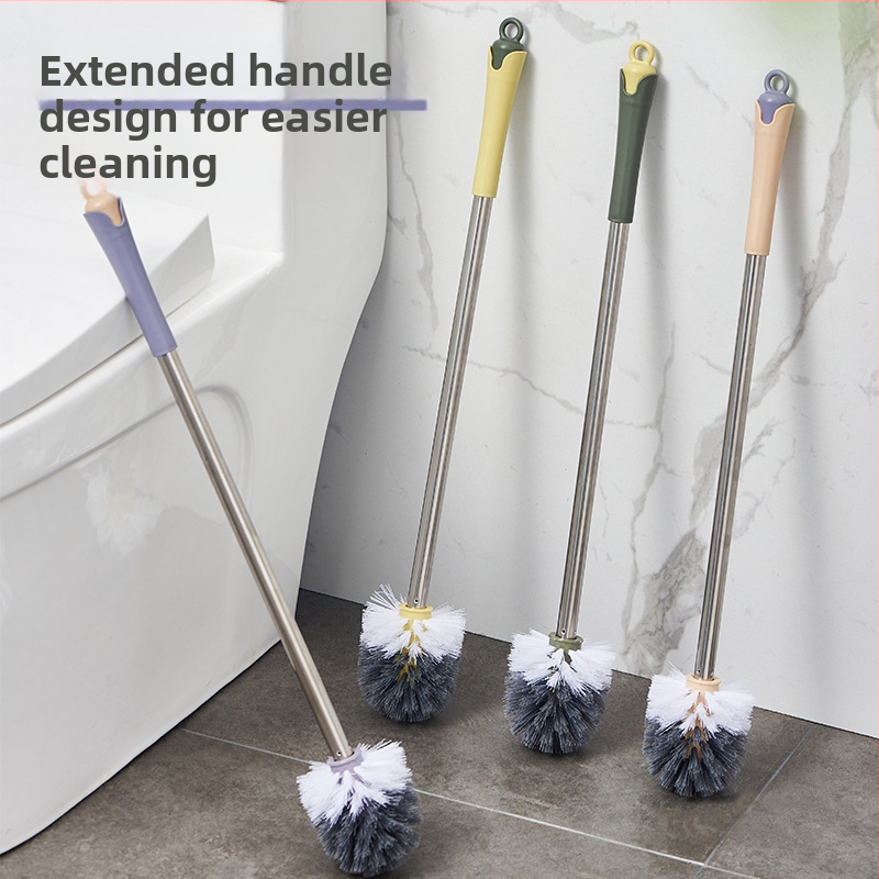 Pikendatud käepidemega WC harja, plastikust, 135 g, 1 tk