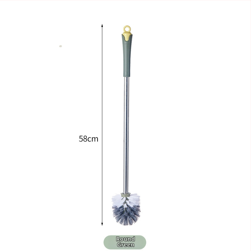 WC šepetys su ilga rankena, plastikinis, 135 g, 1 vnt.