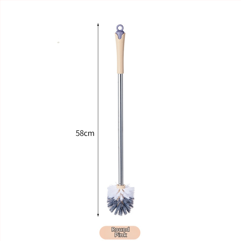 WC šepetys su ilga rankena, plastikinis, 135 g, 1 vnt.