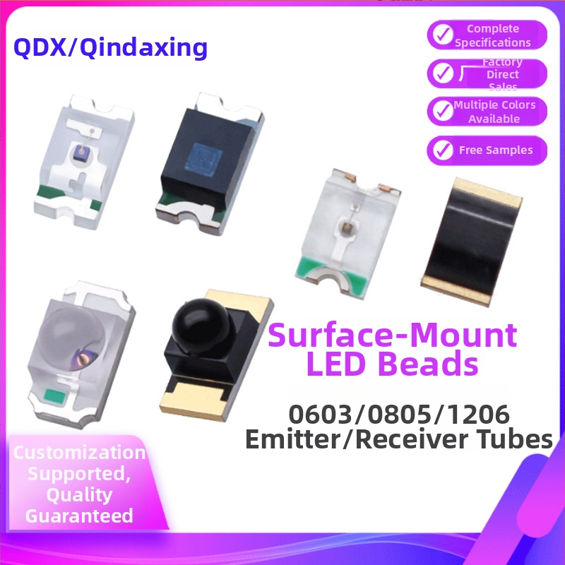 IR siuntėjas-priėmėjas modulis 0603/0805/1206, 850/940 nm, 0.06 W, 20 mA, šiluminis pasipriešinimas ≤5