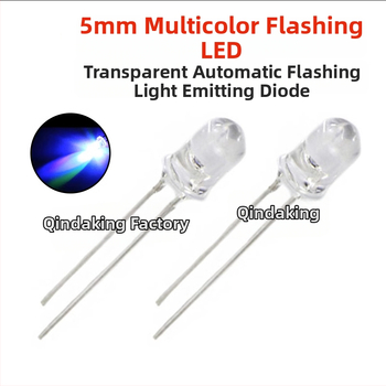 Perle LED cu schimbare automată a culorii și moduri de flash dual (rapid/încet), 3.0–3.4V, 20mA, 100 lm