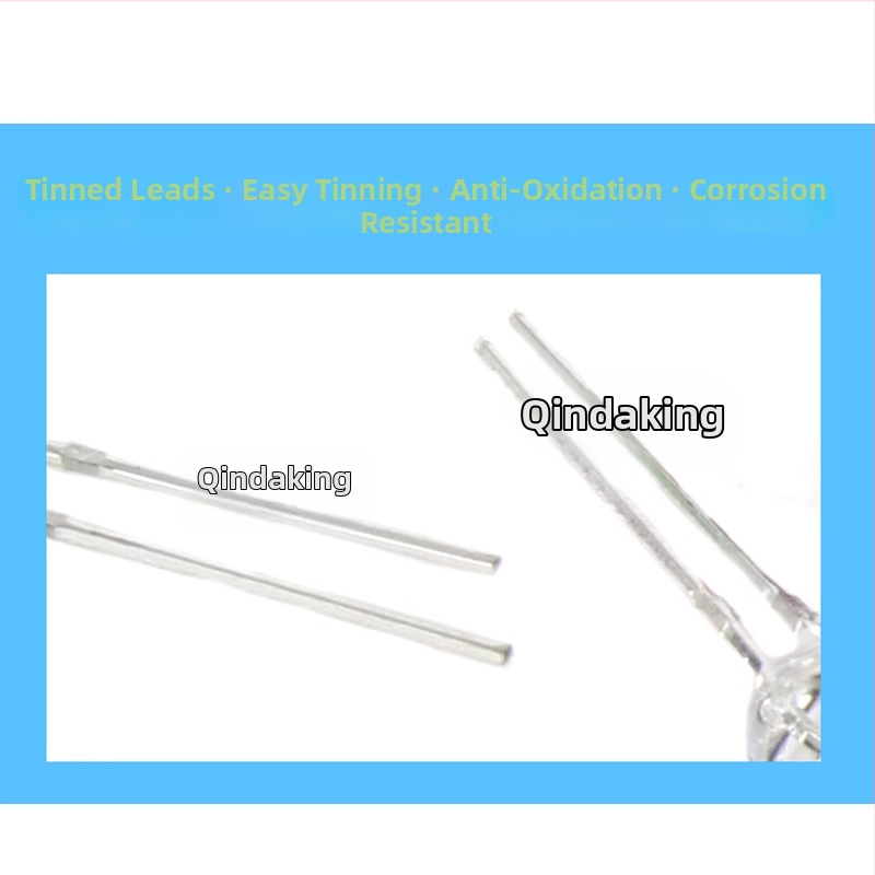 Perle LED cu schimbare automată a culorii și moduri de flash dual (rapid/încet), 3.0–3.4V, 20mA, 100 lm