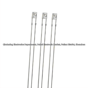 LED su plokščia galva, tiesioginis prijungimas, San’an lustas, 1.8–2.2 V, 20 mA