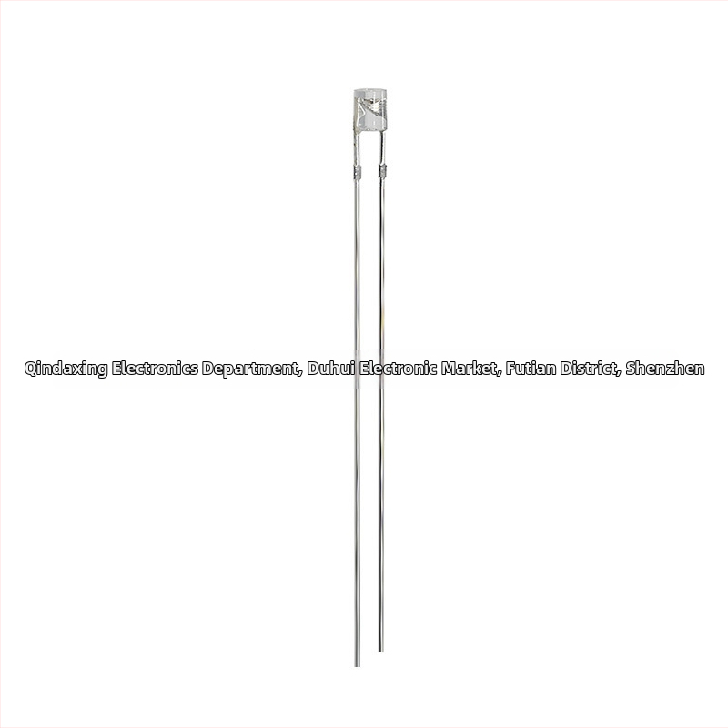 LED ar plakanu galvu, tieša pieslēgšana, San’an čips, 1.8–2.2 V, 20 mA