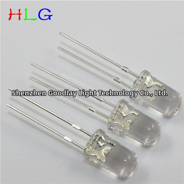 Diodă LED indicator inline – 10000-12000 mcd – 620-625 nm – 20 mA – 1,8-2,2 V