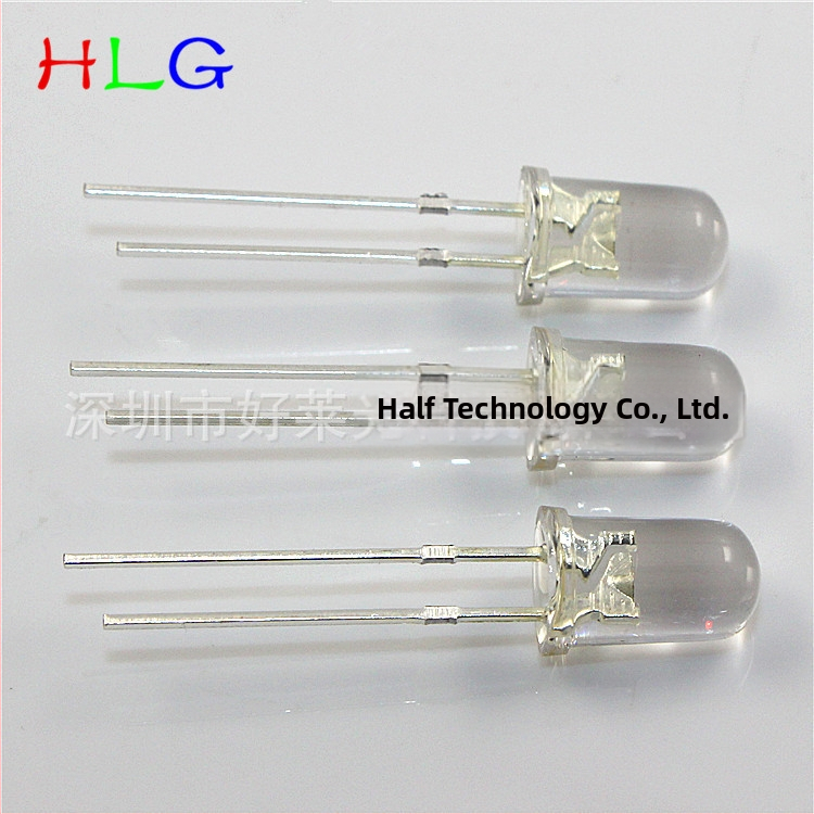 Diodă LED indicator inline – 10000-12000 mcd – 620-625 nm – 20 mA – 1,8-2,2 V