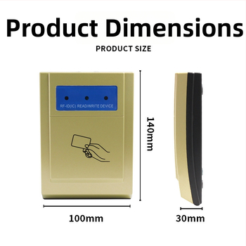 IDIC dviejų dažnių USB staliniam priėjimo kortelių skaitytuvui – bekontaktis kortelių skaitytuvas, ID/IC kortelės, 125 kHz/13,56 MHz, skaitymo atstumas 2–5 cm, skaitymo laikas 0,2 s, modelis ZY-T302