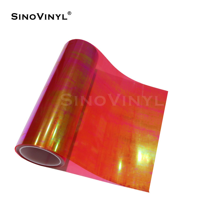 Automobiļu lukturu filma, chameleon lukturu filmas sērija, 0,15 mm biezums, UV aizsardzība 99%, siltumizolācija 99%