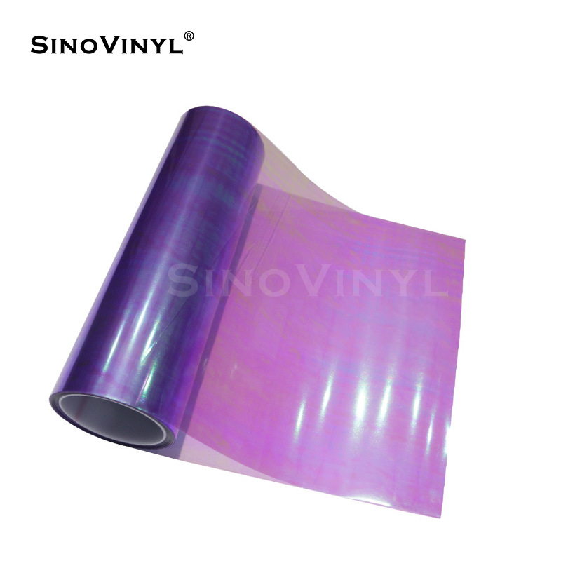 Automobiļu lukturu filma, chameleon lukturu filmas sērija, 0,15 mm biezums, UV aizsardzība 99%, siltumizolācija 99%