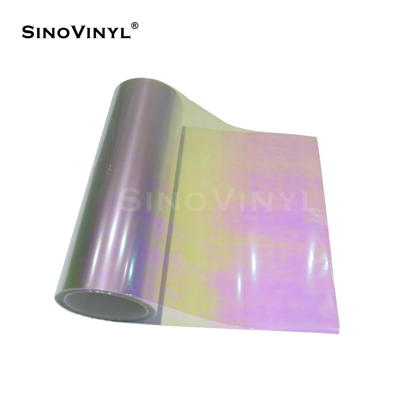 Automobiļu lukturu filma, chameleon lukturu filmas sērija, 0,15 mm biezums, UV aizsardzība 99%, siltumizolācija 99%