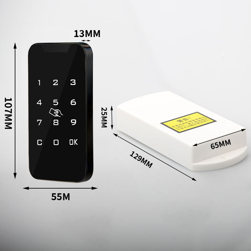 Dulap garderobă cu încuietoare electronică pe bază de parolă – Plastic, Model 1703-plastic, Stil modern minimalist