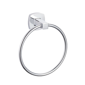 Set accesorii baie din aliaj de zinc cu placare electrolitică — șase piese: bară prosoape, suport hârtie igienică, plasă săpun; stil modern minimalist