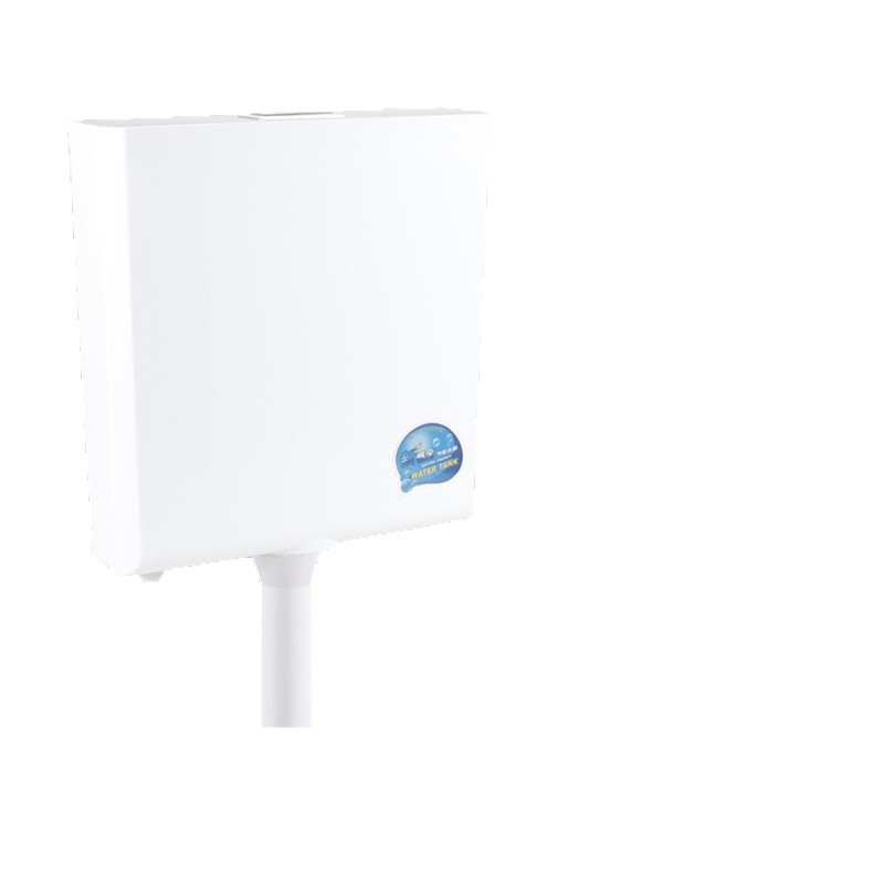 Sieninis klozeto plovimo bakelis — rankinis plovimas, plastikas, energiją taupantys, sieninis išleidimas, šiuolaikiškas minimalistinis stilius