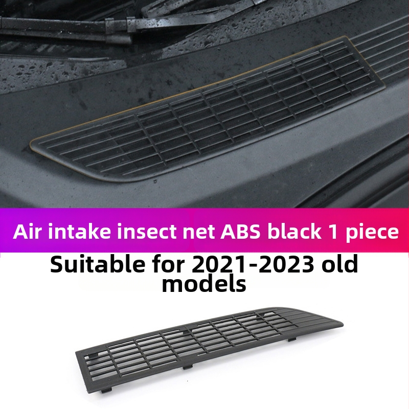 ABS YS-01 Centrinis tinklo įsiurbimo gaubtas ir vandens bakas, suderinama su 6 vietų Tesla atnaujintu Model Y/3/YL, nuimamas vabzdžių ekranas