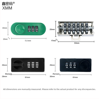 Tsinkisulamiga digitaalne mehhaaniline sahtli-lukk (Mudelid: 5016/5005/5012/5018) – sobib tööriistakastidele, mööblile, postkastidele, kosmeetika karpidele ja kingituskarpidele