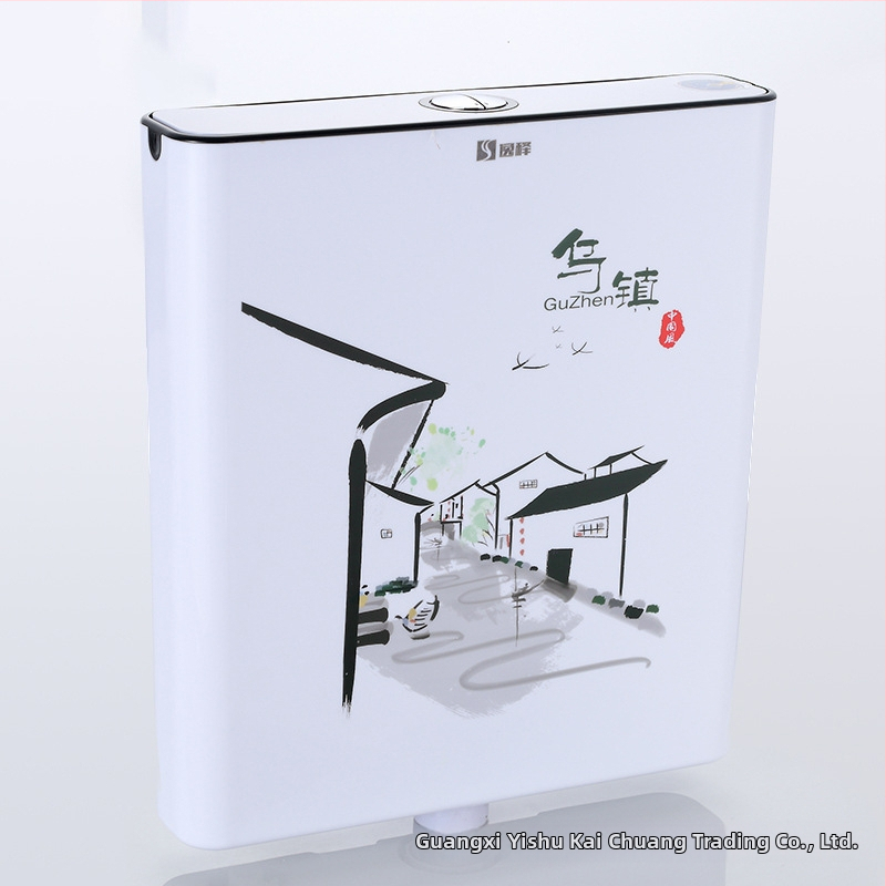 Klozeto plovimo bakelis klozetui klektojo - PP medžiaga, 4-8L plovimas, rankinis valdymas, sieninis drenažas, Essence Antelope