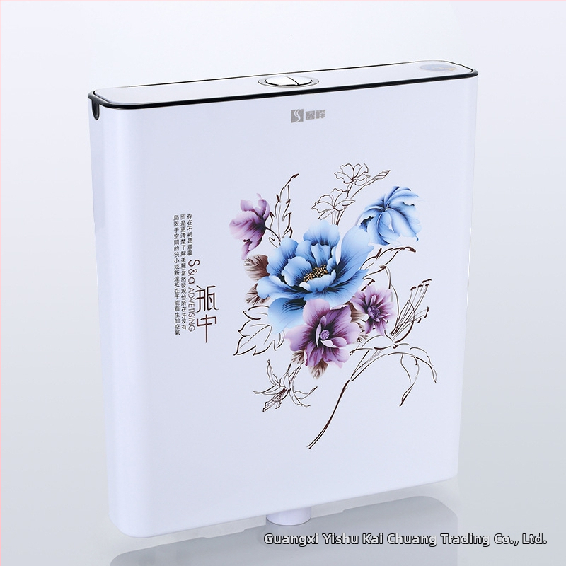 Klozeto plovimo bakelis klozetui klektojo - PP medžiaga, 4-8L plovimas, rankinis valdymas, sieninis drenažas, Essence Antelope