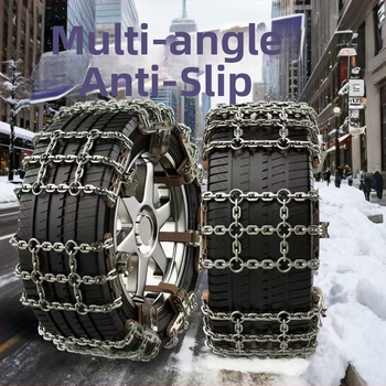Terasest auto rehvi libisemisvastane ahel, jääl ja lumes, universaalne sobivus SUV-idele ja sedanidele, kohandatav, sobib rehvidele 145–285