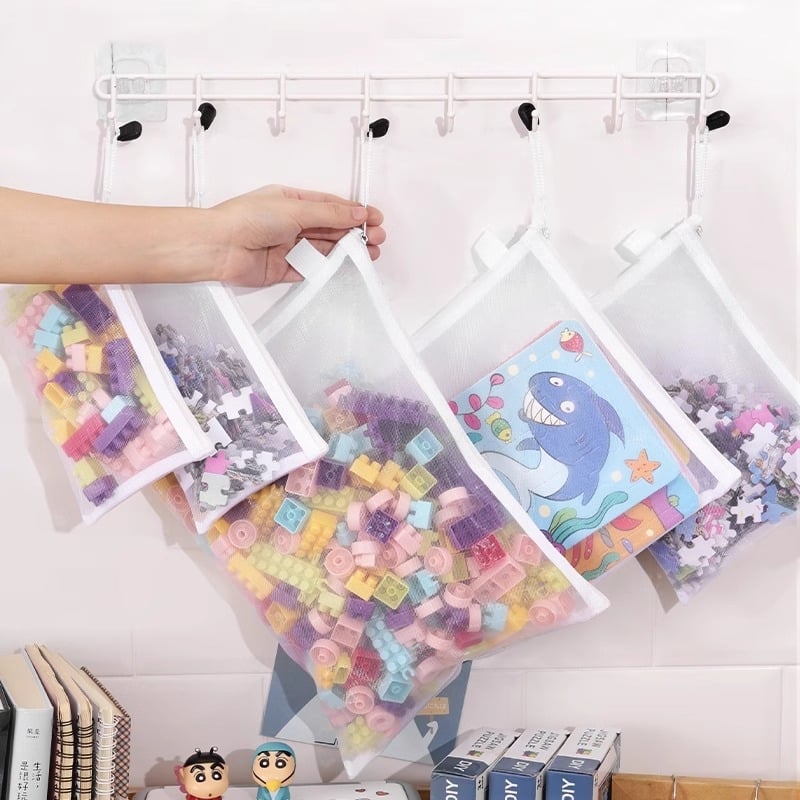 Geantă de depozitare pentru puzzle-uri - formă cub, nylon, model 6023, multifuncțională (model 6023, nylon, formă cub, multifuncțională)