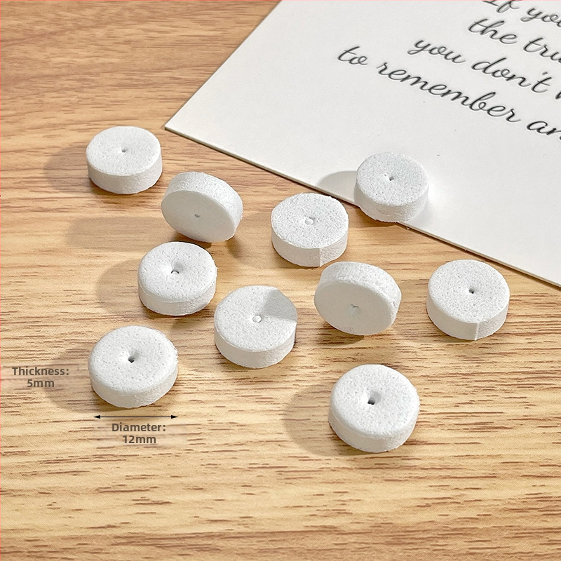 Apskritas putų tarpiklis auskarams – smūgio absorbcijos priedai