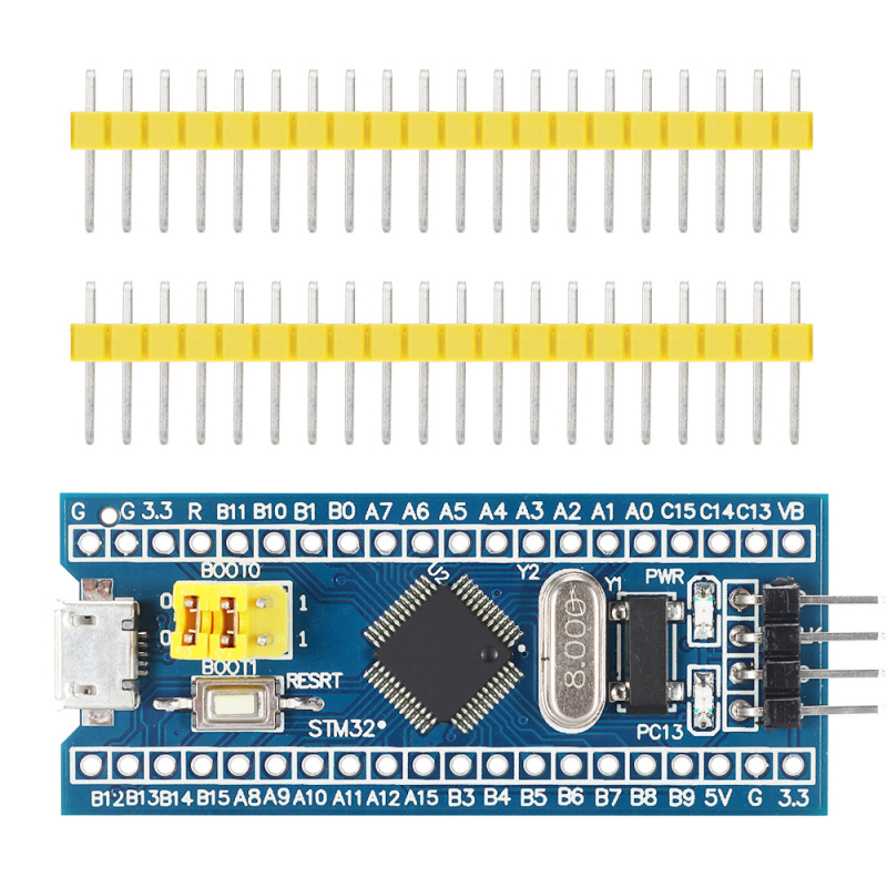 STM32F103C8T6 plokštė kūrimui – sistemos versija, STM32 ARM branduolio plokštė švietimui, IP20, gamintojas TSCINBUNY