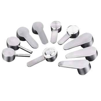 Kranų rankenėlė, 304 nerūdijančio plieno, pritaikoma, maišymo vožtuvui praustuvei ir dušai, Yellow Nest, modernus paprastas stilius