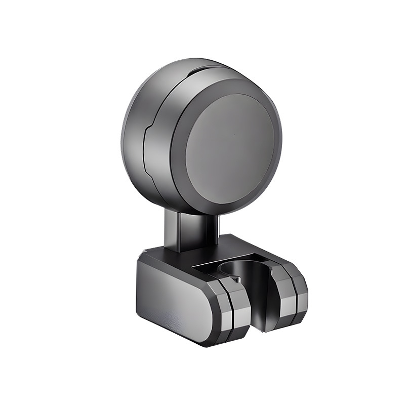 Държач за душ Boonen с подвижна вакуумна чашка и залепваща основа, ABS материал, стил лукс