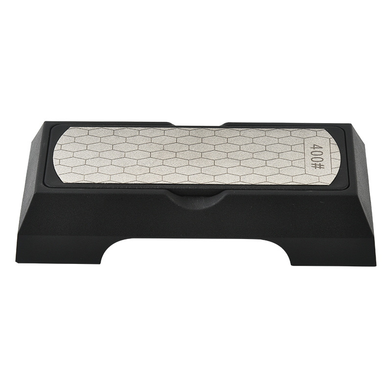 Dvigubos paviršos emery šlifu akmu peiliams, 1000 tinklo diamantinis šlifuoklis, daugiafunkcinis virtuvės peilių šlifuoklis