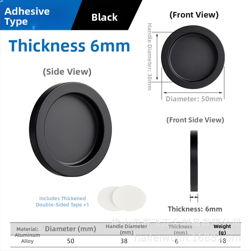 Slankiojo durų rankena iš aliuminio lydinio, skirta stiklo durims ir spintelėms, modelis TNHE53, šiuolaikinio minimalistinio stiliaus