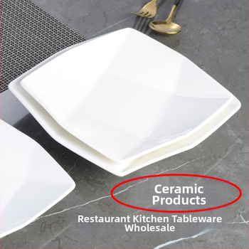 Kvadratinė porcelninė serviravimo lėkštė — kinų stilius, porcelianas, asmeninei dovanei