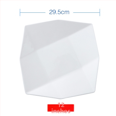 Kvadratinė porcelninė serviravimo lėkštė — kinų stilius, porcelianas, asmeninei dovanei