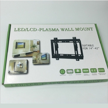 Stiprus sieninis laikiklis LCD televizoriui ir monitoriui – integruotas dizainas, itin stora konstrukcija, pakuotė aukštos kokybės