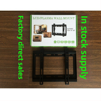 Stiprus sieninis laikiklis LCD televizoriui ir monitoriui – integruotas dizainas, itin stora konstrukcija, pakuotė aukštos kokybės